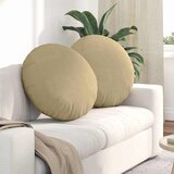  Jastučići za sjedenje 2 pcs Siva zelena Ø 80 cm Kordura tekstil | shoptok.hr