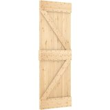  Klizna vrata s priborom za montažu 70 x 210 cm masivna borovina | shoptok.hr