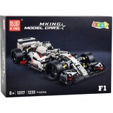 Kockice za slaganje Formule F1 sa 1235 elementa - bijela | Shoptok.si
