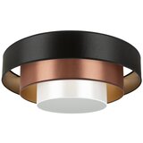  Duolla - LED plafonsko svetlo LUNETA LED/26W/230V pr. 60 cm 4000K crno/bakreno | Eponuda.com