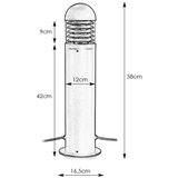 Markslöjd 106933 - LED spoljašnja lampa GARDEN24 LED/6W/24V 58 cm IP44 crna | Eponuda.com