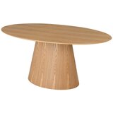 Modern Living ovalna jedilna miza monte, barva hrasta, 160x90 | Shoptok.si