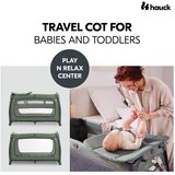 Hauck putni krevetić Play N Relax Center Dark Green | shoptok.hr