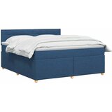  Boxspring krevet s madracem Plava 180 x 200 cm Tkanina | shoptok.hr