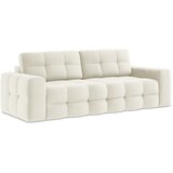 Makamii Bež sklopiva sofa od bouclé tkanine 255 cm Milu – | shoptok.hr