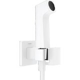 Hansgrohe ecosmart e higijenski tuš za toplu vodu sa držačem za tuš i tuš crevom bela mat 29233700