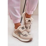 Boto Sports Shoes Sneakers Womens Platform Leopard Beige Pumbes | Shoptok.si