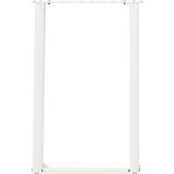  Noge za blagovaonski stol U-oblik 2 kom Bijele 60 x (72-73) cm Čelik | shoptok.hr