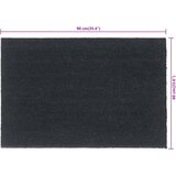  Otirači tamnosivi 60x90 cm čupavi od kokosovih vlakana | shoptok.hr