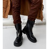Gemre Black insulated ankle boots with a zipper Oakdale | ePonuda.com