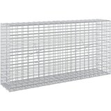  Gabion s žicom debljine 5 mm i mrežom 5x2,5 cm 100x20x50 cm | shoptok.hr