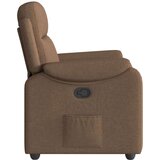  Naslanjač iz rjavega blaga, (21824897) | Shoptok.si