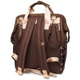  Ruksak za kolica Vuch Eloa Flowers Brown, 40 x 31 cm | shoptok.hr
