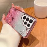 MASKA za Samsung Galaxy S24 Ultra Flower Pattern Glitter Pink | Eponuda.ba