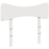 Maison Chic vzglavna omarica - nočna omarica - posteljna omarica bela 75 cm trdna borovina, (21709524) | Shoptok.si