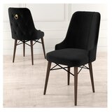 Hanah home Pare set stolica, 46x94x46 cm, 4 dijela, smeđe-crna | Eponuda.ba