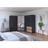 Rauch Möbel KOTNA OMARA ZA OBLAČILA, siva, hrast artisan | Shoptok.si