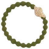 By Eloise London Bling Charms Tropical Seashell Olive elastika za lase Cene