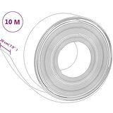  Vrtne ivice 4 kom crne 10 m 20 cm od polietilena | shoptok.hr