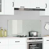 vidaXL Kuhinjski Backsplash Proziran Staklo 120 x 50 cm Izdržljiv | shoptok.hr