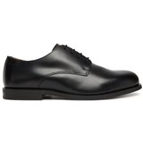 Calvin Klein Nizki čevlji Ess Rubber Derby Lth HM0HM02056 Črna | Shoptok.si