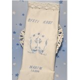  KRSTNI PRTIČEK s križcem v modri barvi in lični embalaži KRSPRT 06 | Shoptok.si