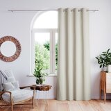  Curtain CLEAR color cappuccino printed theme boho style classic silver silver metal eyelets velvet 140x250 AmeliaHome | shoptok.hr