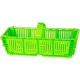 Ramda Zložljiva košara z ročajem, 40X18X15, zelena | Shoptok.si