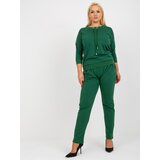 RELEVANCE Sweatpants-RV-DR-4765.52-dark green | Shoptok.si