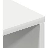 TV ormarić od iverice bijeli 100 x 40 x 40 cm | shoptok.hr