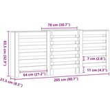  Pokrov za radijator hrasta sonome 205x21,5x83,5 cm | shoptok.hr