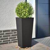  Vrtne sadilice 2 kom crne 35 x 35 x 75 cm čelične | Eponuda.com