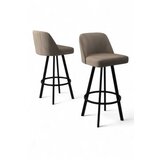 Hanah home set barskih stolica Atex, 44x105x42 cm, 4 dijela, Smeđa Cijene