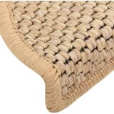  Samoljepljivi otirači za stepenice 15 kom 56x17x3 cm svjetlobež | shoptok.hr