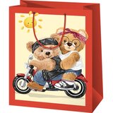 Cardex Poklon vrećica normalne veličine s uzorkom motociklističkih medvjeda 11x6x14cm Cijene