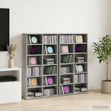 Cd ormar 2 kom. Siva Sonoma 60 x 17 x 92 cm Konstruirano drvo | shoptok.hr