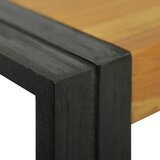  Zidni kupaonski ormarić 110 x 45 x35 cm od masivne tikovine | shoptok.hr