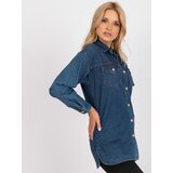 RUE PARIS Shirt-RO-KS-GMK-4008.62-dark blue | Shoptok.si