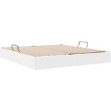  Otomanski krevet Čista bijela 180 x 200 cm Lažna koža | shoptok.hr