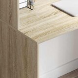  Stol s policom sonoma hrast 102 x 50 x 124 cm Konstruirano drvo | shoptok.hr