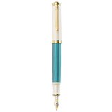 Pelikan nalivno pero souveran M600 m, turkizno-bela | Shoptok.si