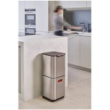 Joseph Joseph Željezna kanta za smeće za odvojeni otpad u srebrnoj boji 40 l Totem Compact – | shoptok.hr