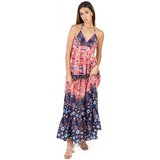 Isla Bonita By Sigris Dolge obleke Dolga Midi Obleka Rožnata | Shoptok.si