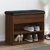 vidaXL Klupa za cipele smeđa boja hrasta 62x32x50 cm konstruirano drvo Cijene