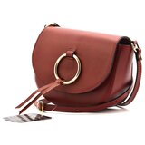 Vera Pelle Naramna torba 418031 Bordo Cene