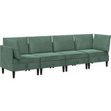  Komplet pohištva za dnevno sobo 4 pcs Morsko zelena Žamet, (5000272734) | Shoptok.si