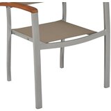 Gardenson Vrtni Stol Naxos, 2 Kos, Aluminij | Shoptok.si