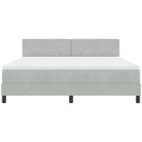  Krevet s opruga kutije Svijetlo siva 180 x 200 cm Baršun | shoptok.hr