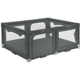 Lionelo dječja igraonica/vrtić Florence Easy Fold 151x185x76,5 cm, Grey Graphite | shoptok.hr