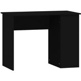  Radni stol crni 100 x 55 x 75 cm od konstruiranog drva | Eponuda.com